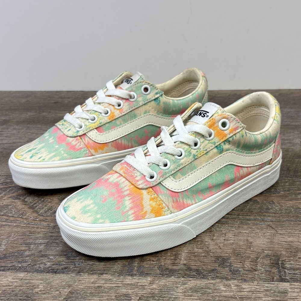 🌈 Vans Old Skool Women’s Sneakers – Tie Dye Multicolor – Size 6
